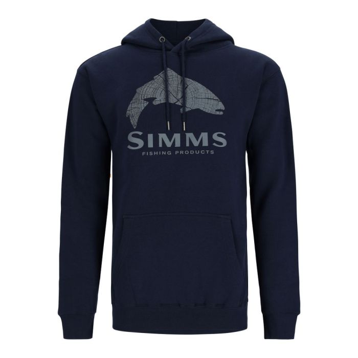 Simms Wood Trout Fill Hoody Navy