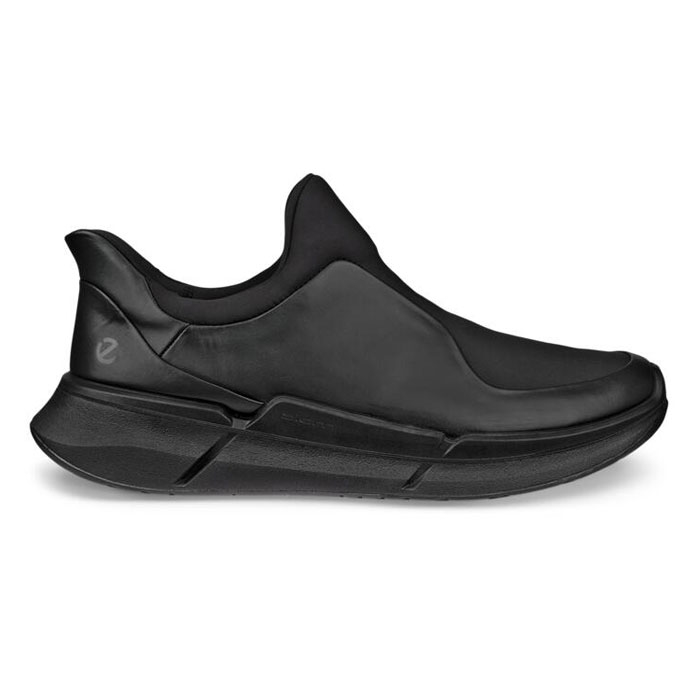 Ecco Biom Slip On Herresko - Komfortable Hverdagssko i Sort