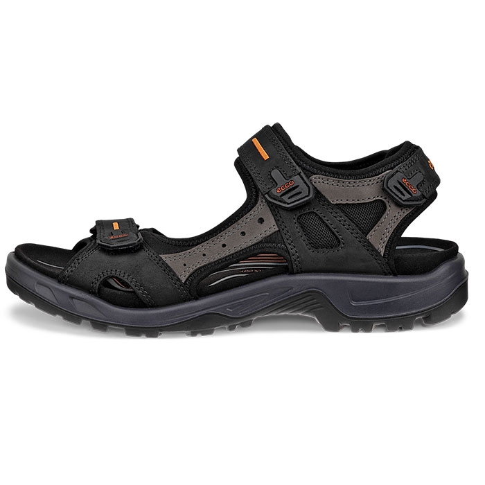 Ecco Offroad Yucatan Herre   Mænd Sandal  Black Mole    Sandaler