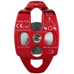 Edelweiss Trafic  R Double Pulley   Klatreudstyr