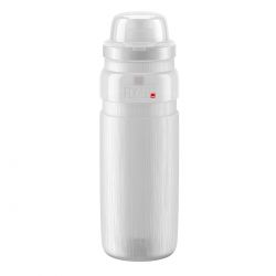 Elite Bottle Fly Mtb Tex Clear  Grey Logo  Ml   Drikkeflaske