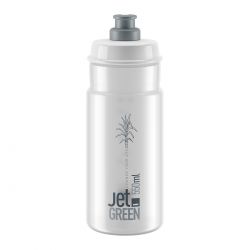 Elite Bottle Jet Green Clear Grey Logo  Ml   Drikkeflaske