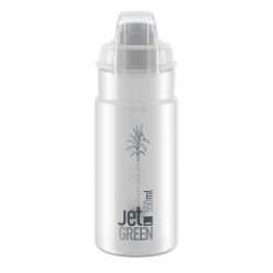 Elite Bottle Jet Green  Clear Grey Logo  Ml   Drikkeflaske