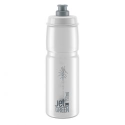 Elite Bottle Jet Green Clear Grey Logo  Ml   Drikkeflaske