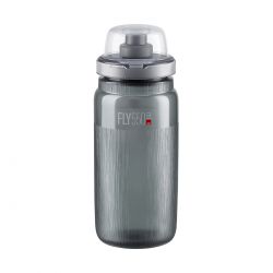Elite Flaske Fly Tex Mtb Smoke  Grey Logo  Ml   Drikkeflaske