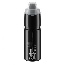 Elite Flaske Jet Plus Black  Grey Logo  Ml   Drikkeflaske