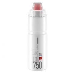 Elite Flaske Jet Plus Clear  Red Logo  Ml   Drikkeflaske