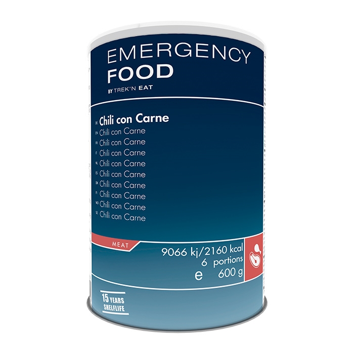 Trek N Eat Emergency Food Chili Con Carne   Port    Mad