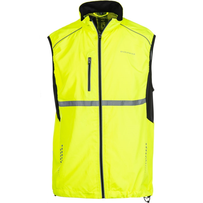 Endurance Laupen Løbevest – Sikkerhedsgul Unisex