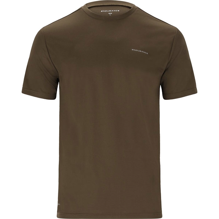 Endurance Vernon Performance T-shirt – Olivengrøn, Hurtig Levering