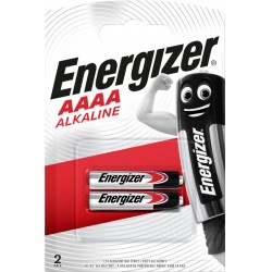 Energizer Alkaline AAAA Batterier - 2-Pak på tilbud!