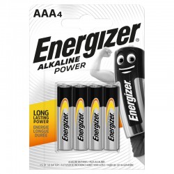 Energizer Power AAA 4-pak Batterier på tilbud!