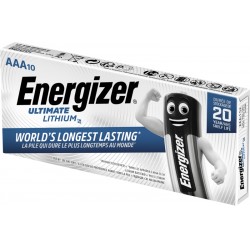 Energizer Ultimate Lithium AAA Batteri 10 Pak - Pålidelig Kraft
