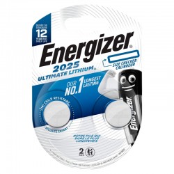 Energizer Ultimate Lithium CR2025 2-Pack Batteri Tilbud