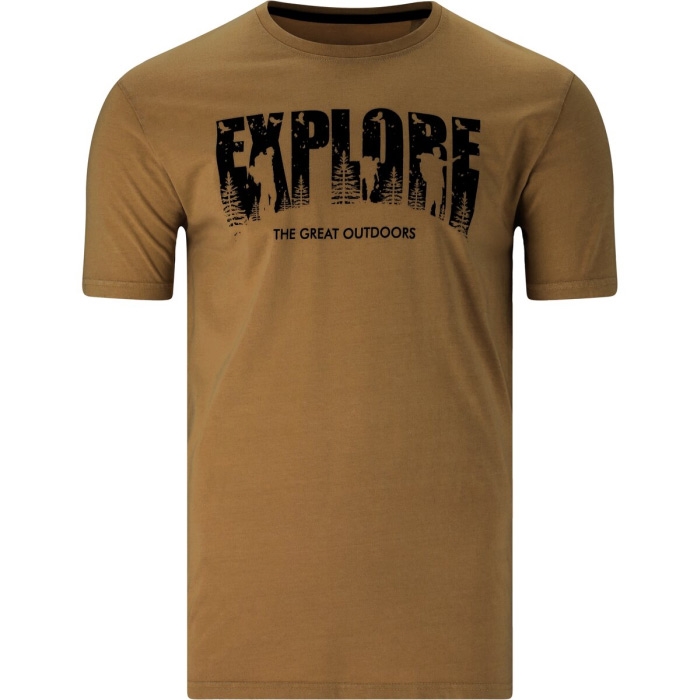Whistler Vesper T-shirt til mænd – Tapenade med print