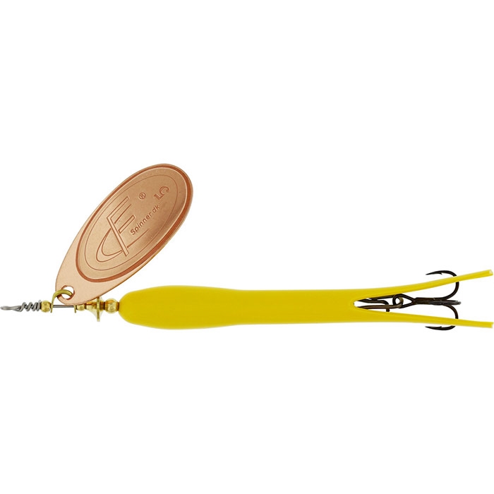 Westin Fc Spinner Upstream  G Fl Gul Kobber   Kondomspinner