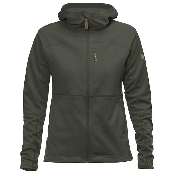 Fjällräven Abisko Trail Fleece til kvinder - Deep Forest