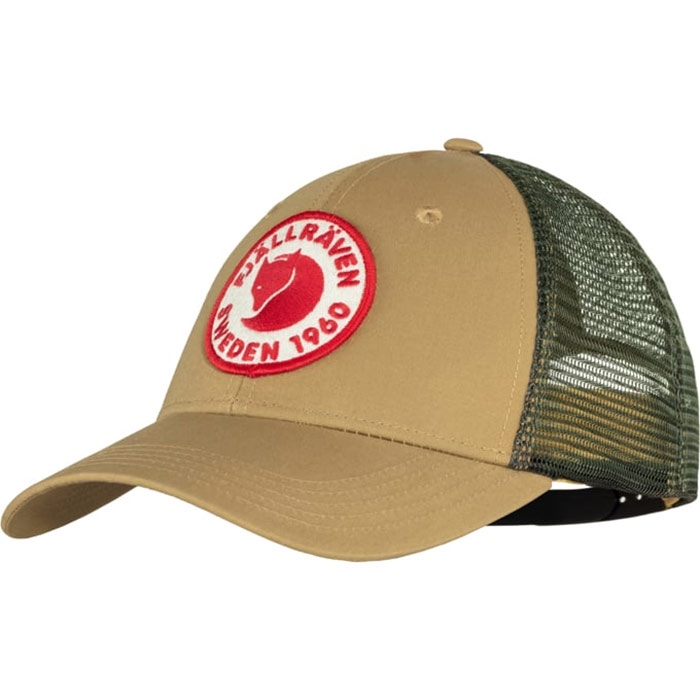 Fjällräven 1960 Logo Truckerkasket - Grønwheat Brun tilbud!