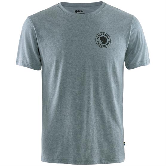 Fjällräven 1960 Logo T-Shirt til mænd - Uncle Blue Melange