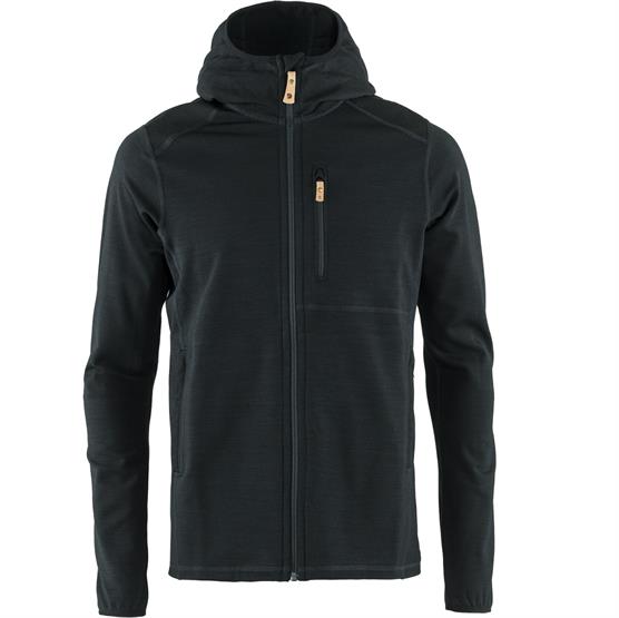 Fjällräven Keb Fleece Hoodie til mænd - Komfortabel og stilren