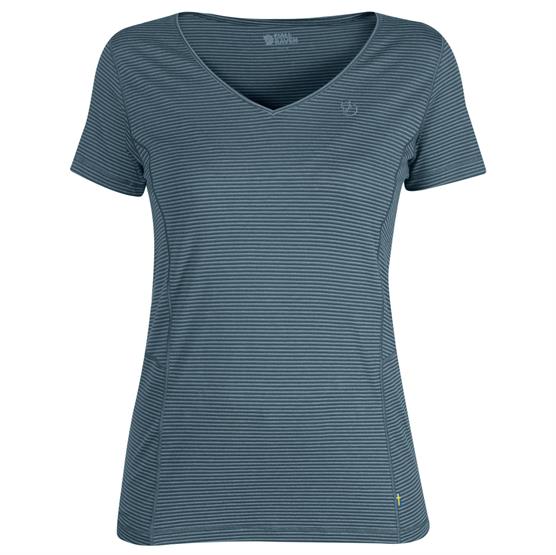 Fjällräven Abisko Cool T-Shirt til kvinder - Dusk tilbud