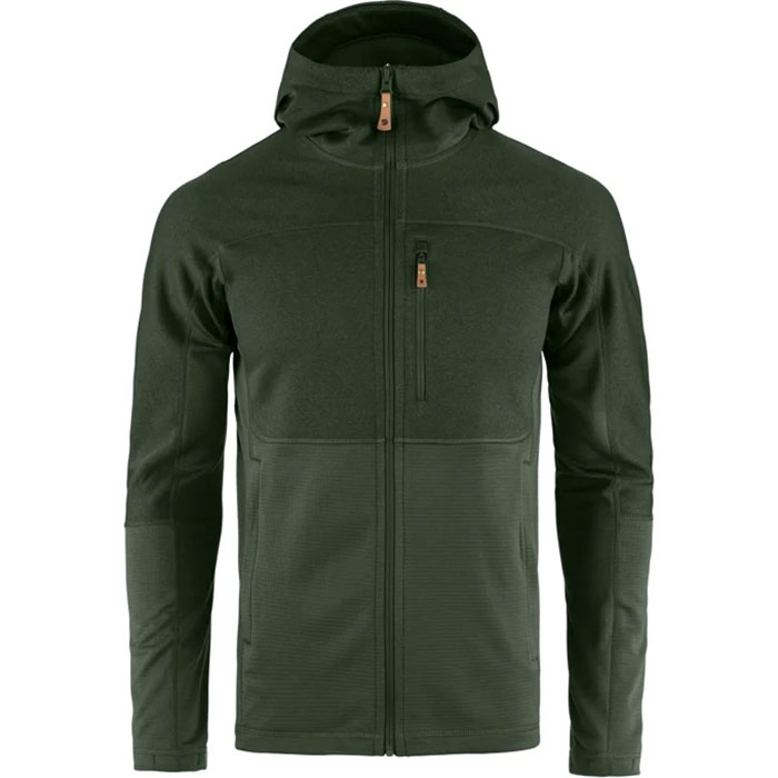 Fj? Llr? Ven Abisko Trail Fleece Deep Forest Xl   Fleecejakker