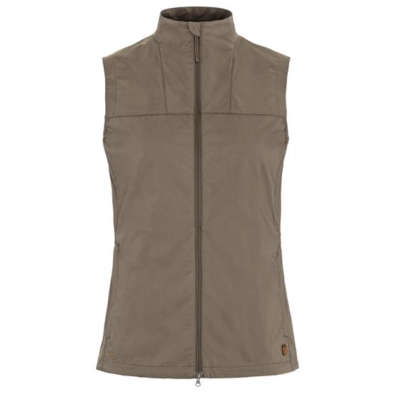 Fj? Llr? Ven Abisko Vest Womens  Suede Brown