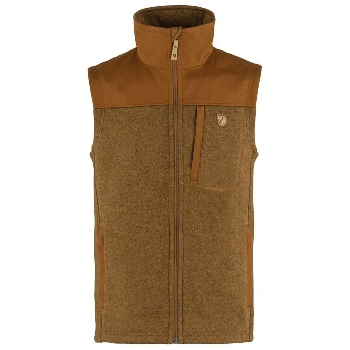 Fj? Llr? Ven Buck Fleece Vest Herre   Mænd Chestnut L   Veste