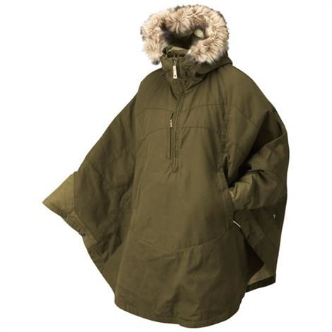 Fjällräven Luhkka Kappe til Kvinder - Mørke Oliven
