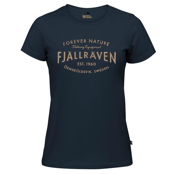 Fjällräven Est 1960 T-Shirt til kvinder - Navy tilbud
