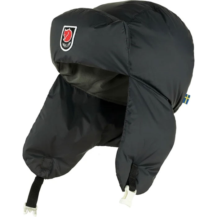Fjällräven Expedition Down Heater – Vinterhue i Sort