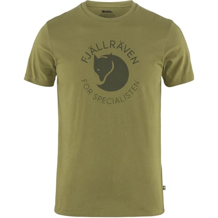 Fjällräven Ven Fox T-shirt til mænd – Grøn med flot design