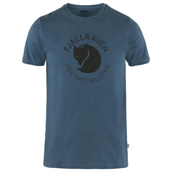 Fj? Llr? Ven Fox T Shirt Mens  Indigo Blue