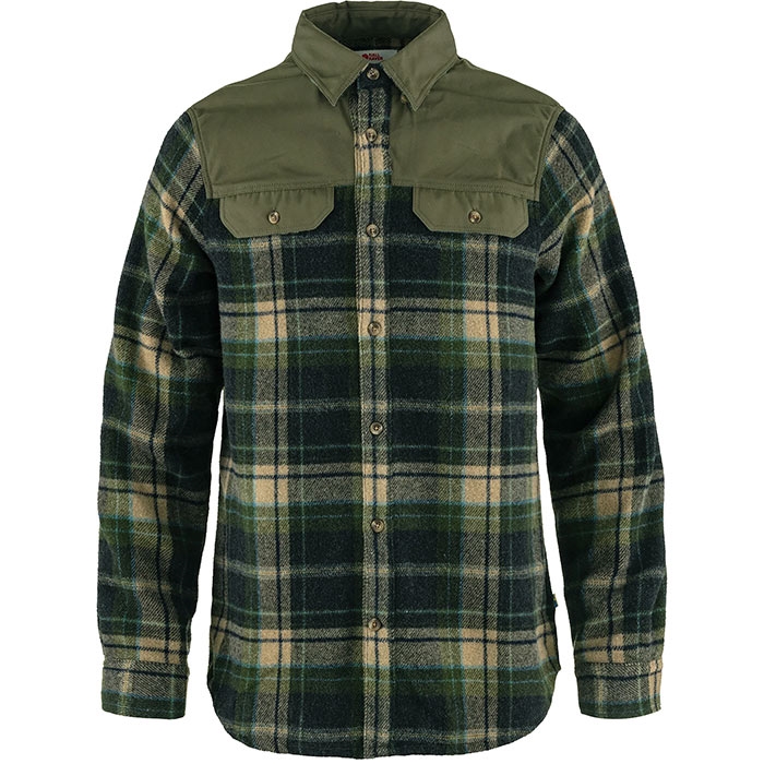 Fjällräven Granit Skjorte til Mænd - Laurel Green