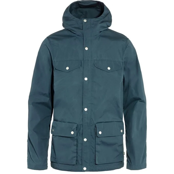 Fj? Llr? Ven Greenland Jacket Herre   Mænd Mountain Blue Xl   Jakker