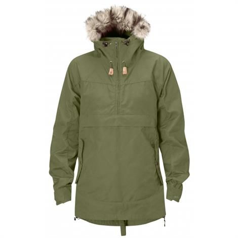 Fjällräven Iceland Anorak til kvinder - Grøn tilbud!