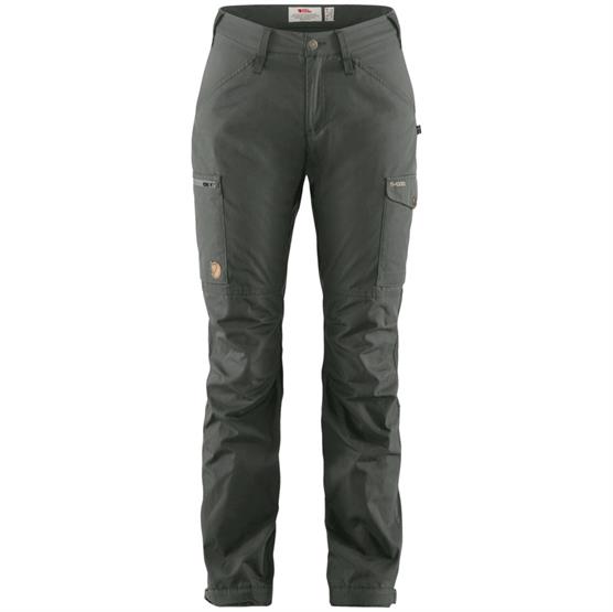 Fjällräven Kaipak Curved Vandrebukser til Kvinder - Basalt