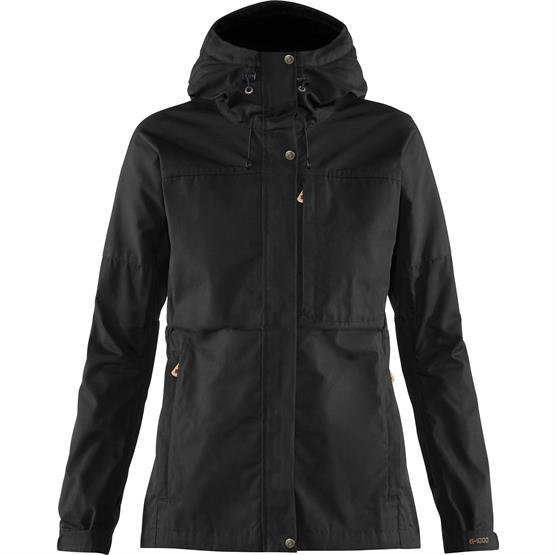 Fjällräven Kaipak Jakke til Kvinder - Black Udsalg!