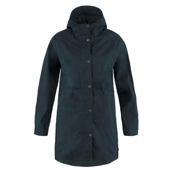 Fjällräven Karla Lite Jakke til Damer - Mørk Navy Tilbud!