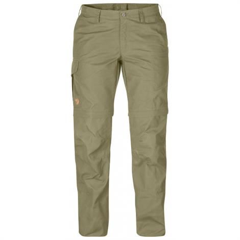 Fj? Llr? Ven Karla Zip Off Trousers Womens  Light Khaki