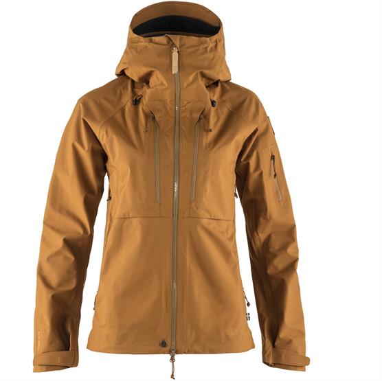 Fjällräven Keb Eco Shell Jakke til Kvinder - Chestnut