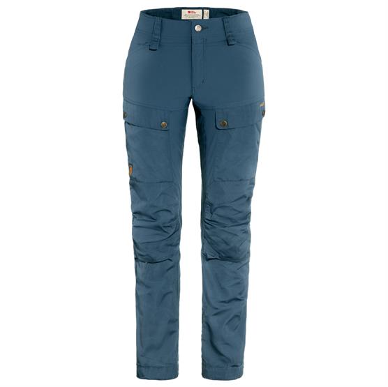 Fjällräven Keb Hybridbukser til kvinder - Indigo Blå