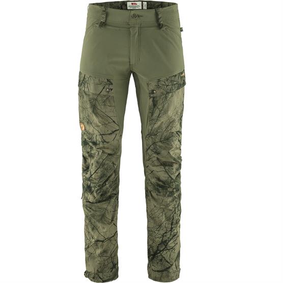 Fjällräven Keb Bukser til Mænd - Grøn Camo Tilbud!