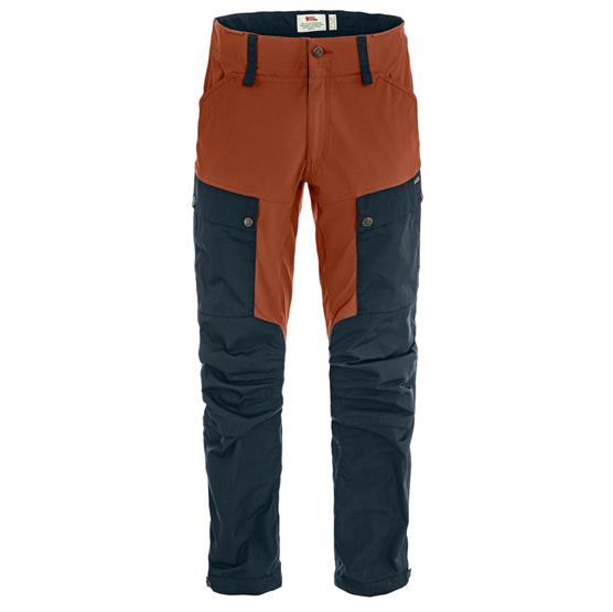 Fj? Llr? Ven Keb Trousers Mens  Dark Navy   Autumn Leaf