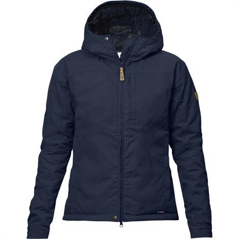 Fjällräven Kiruna Padded Jakke til Dame - Mørk Navy