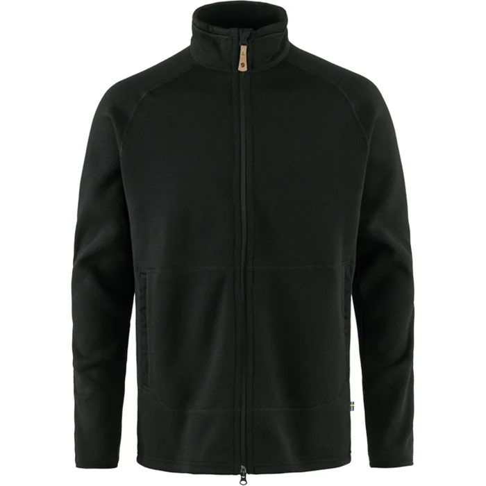 Fj? Llr? Ven ? Vik Fleece Sweater Herre   Mænd  Sort Xl   Fleecejakker