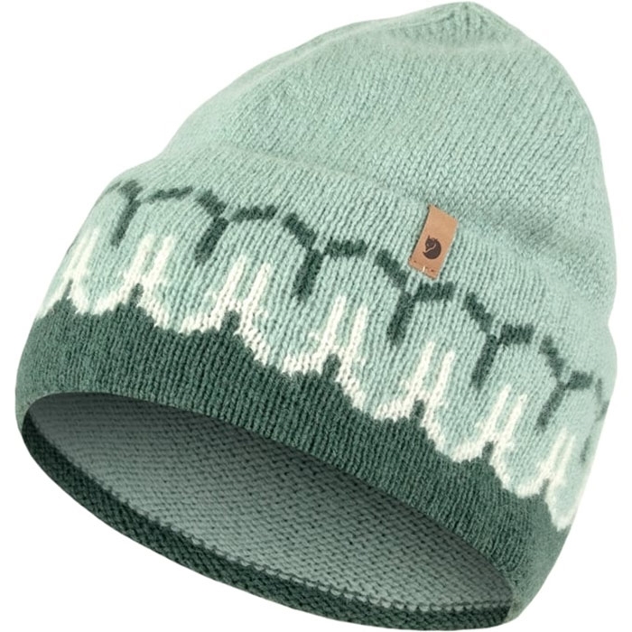 Fjällräven Vik Path Knit Beanie - Misty Grøn på udsalg!