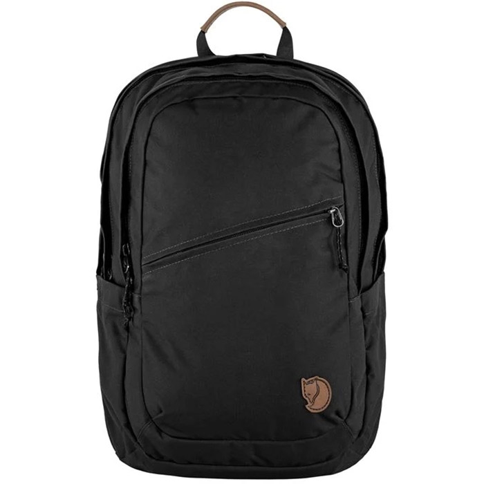 Opdateret Fjällräven Räven 28 L Rygsæk - Sort Skoletaske