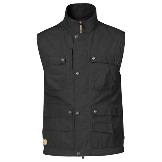 Fj? Llr? Ven Reporter Lite Vest Mens  Dark Grey