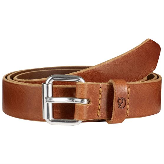 Fjällräven Singi Læderbælte - Rustikt Design i 2,5 cm